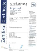 124-002 VdS Zertifikat 1